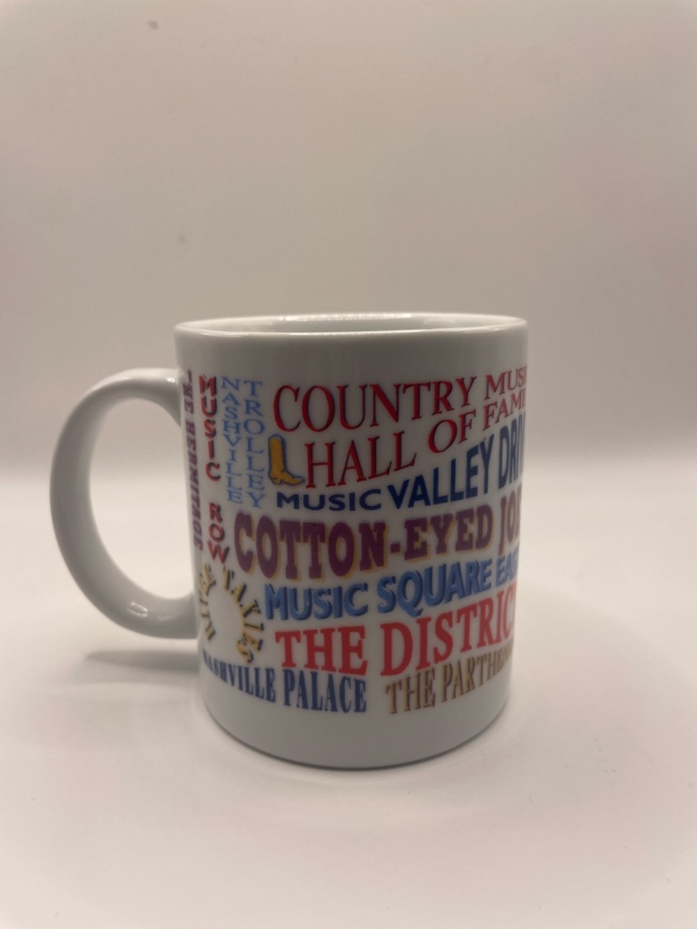 Nashville vintage coffee mug ceramic